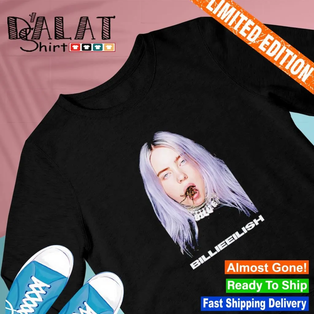 18867 billie eilish tarantula tee celebrity