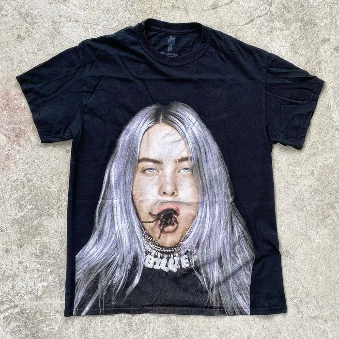18867 billie eilish tarantula tee fans