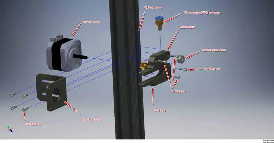 19073 carbon fiber bed support